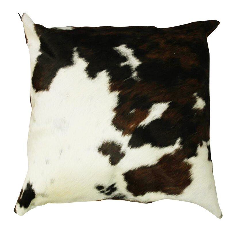 Rodeo Authentic Cowhide Throw Pillow Cover & Reviews | Wayfair